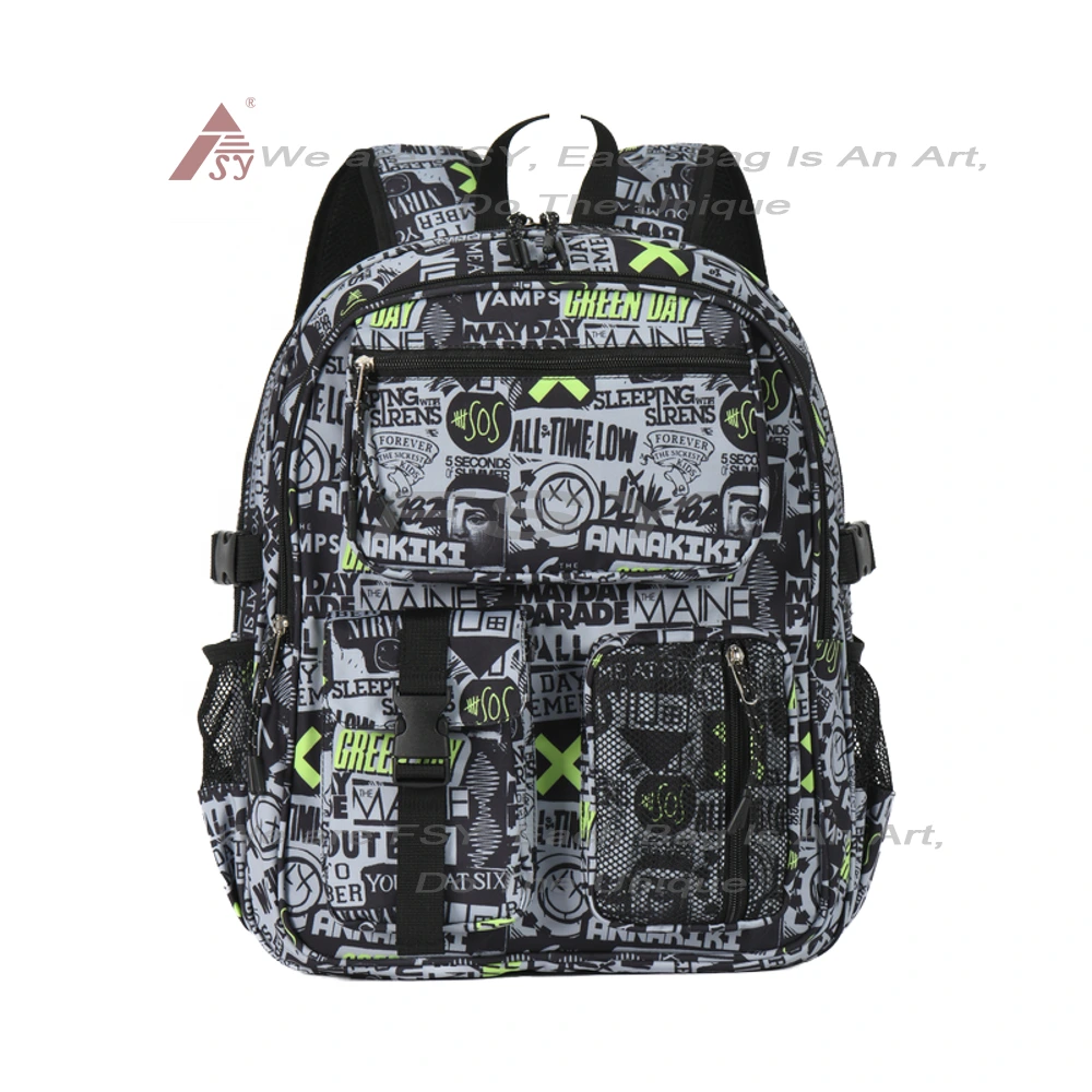 School Bags Supplies High Quality Wholesale Multiple Pockets Bag Stylish College Student Backpack For Travel Women And Men 1