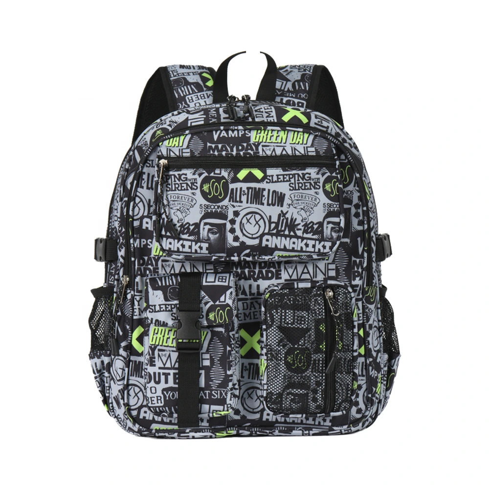 School Bags Supplies High Quality Wholesale Multiple Pockets Bag Stylish College Student Backpack For Travel Women And Men 1