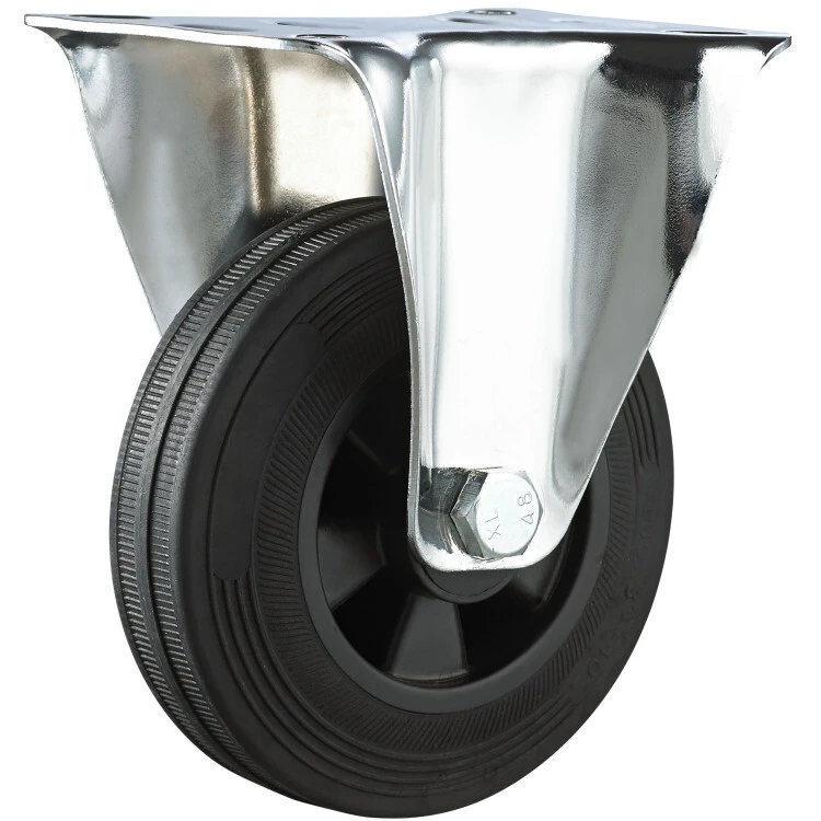 High Quality Pp/tpr Castors 4/5/6/8inch Caster Wheels Rigid Type For Industry And Trolley 1