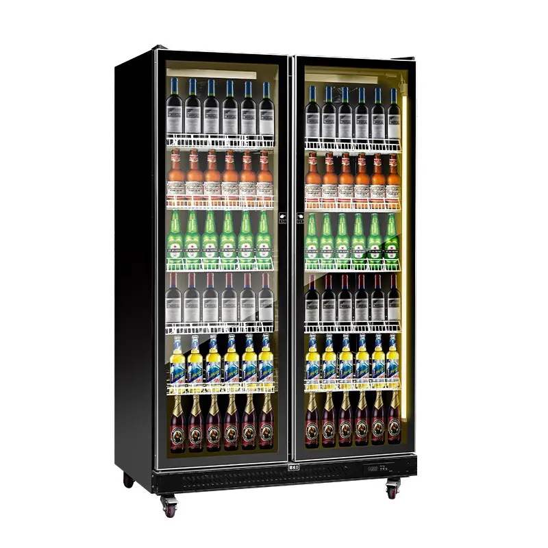 armoire à boissons commerciales