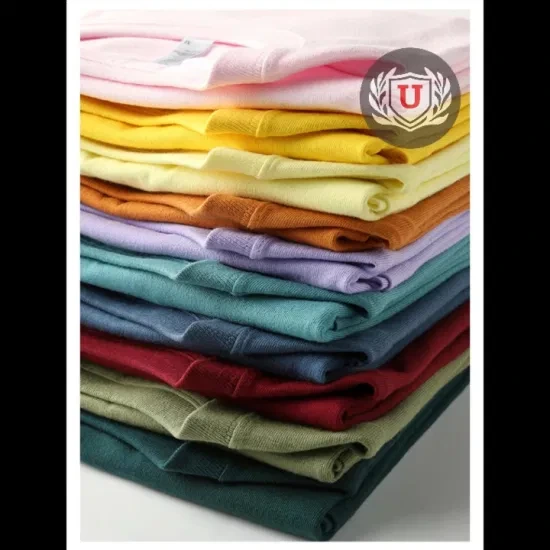 Breathable 100% Cotton Promotional Tee - Low MOQ Custom Logo T-Shirt 1