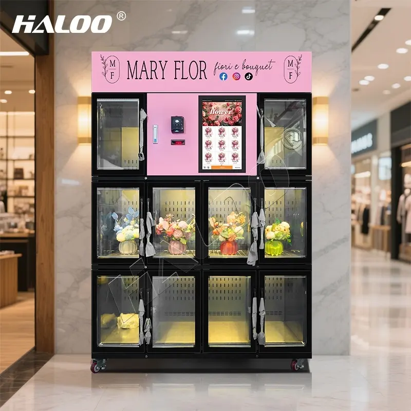 Best Value Flower Vending Machine with Good Price for Pedestrian Streets 4