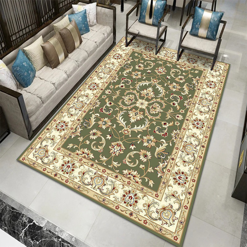 Tapis géométriques pour salon - Motifs imprimés marocains 7