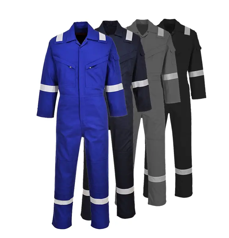 Custom Engineer Marine Safety Protective Fireproof Flammhemmende Arbeitsoveralls Arbeitsanzug Sicherheitsarbeitskleidung Overall 1