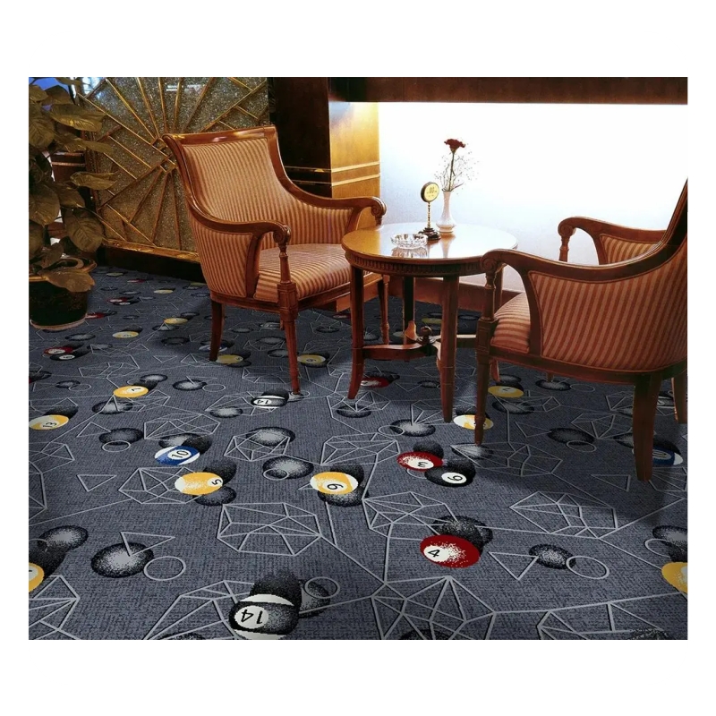 Moquette spessa di alta qualità, realizzata su misura da Axminster, per hotel e casinò. 2