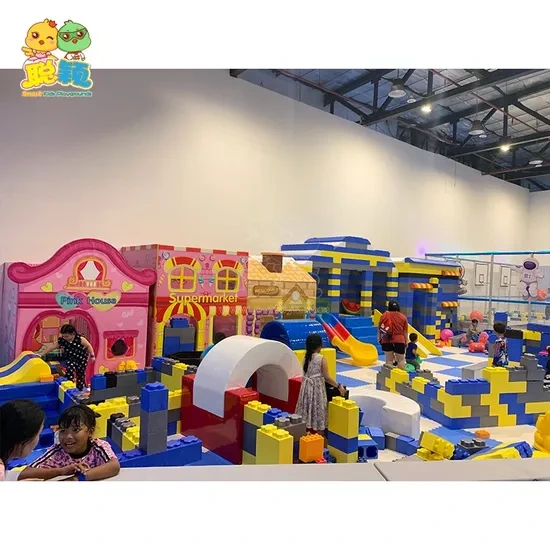 High Standard Plastic/Fiberglass Slide Amusement Park Soft Play Toys Indoor Playground - Adventure Amusement Park Indoor Playground and Plastic PVC Soft Play Toys price 1