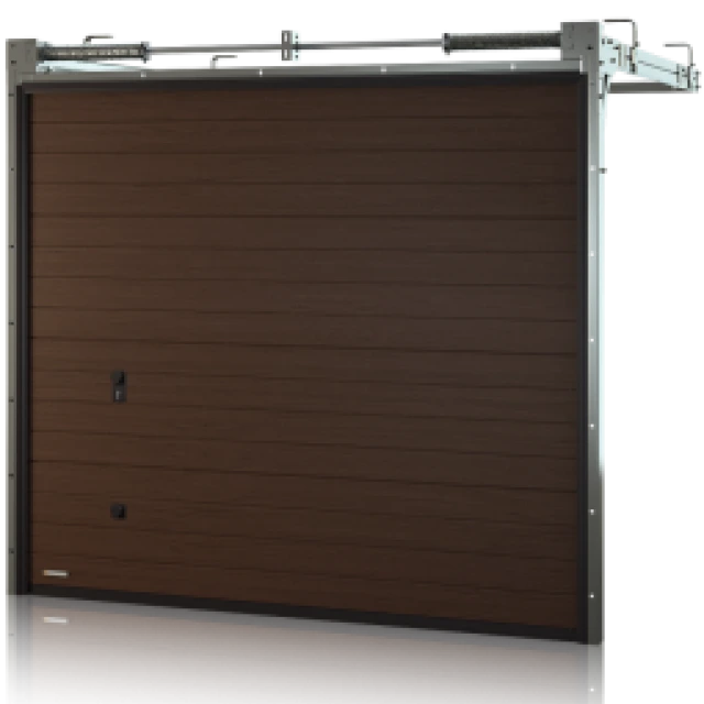 Puerta de garaje de seguridad con persiana enrollable de aluminio para almacén 1