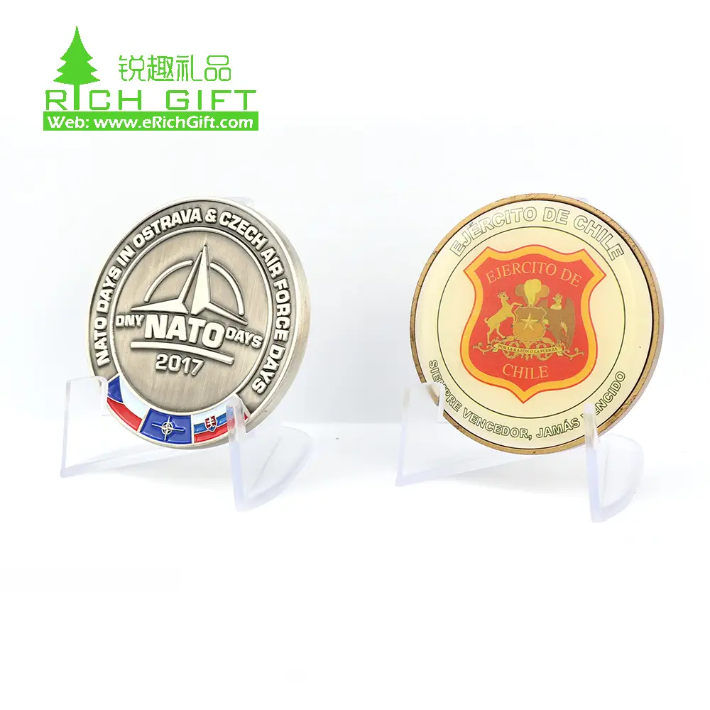 Embossed DIY Commemorative Coin Custom - Metal Stamping Coin 1