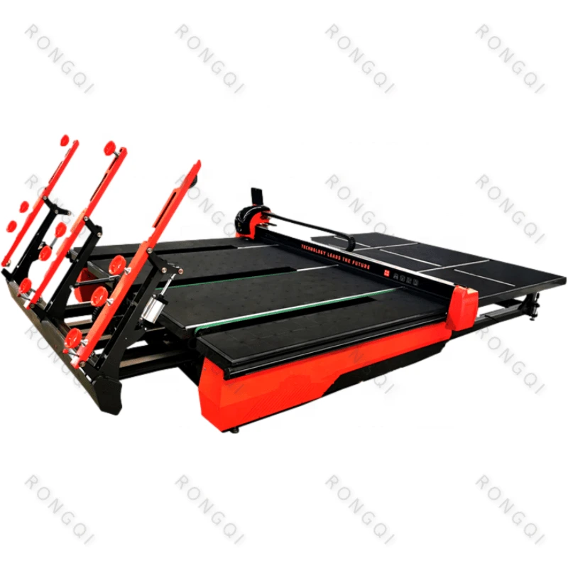 Double Glass Making Glass Cnc Cutter Breaking Table Machine 1