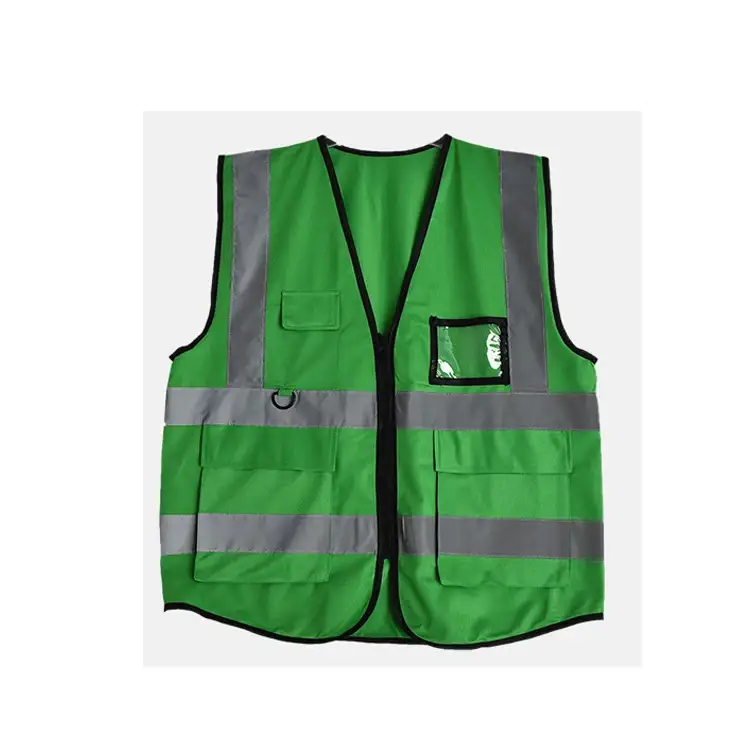 Coletes refletivos de segurança de alta visibilidade personalizáveis, disponíveis em várias cores. 1