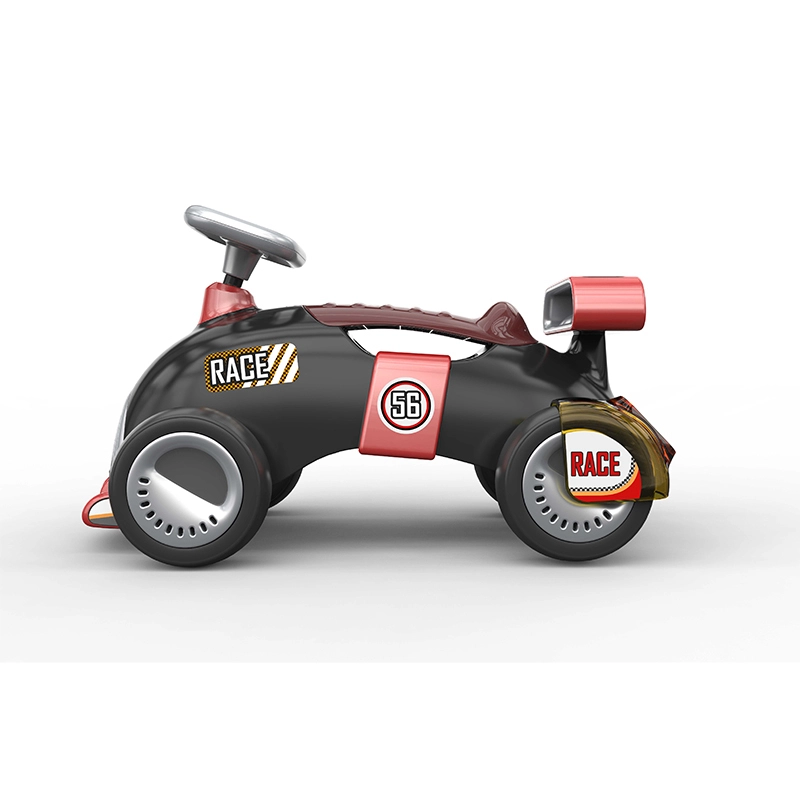 Kinderspielzeug Fahrt auf dem Auto Fuß zum Boden 360 Lenkrollen Musik Stabile Struktur Design 1