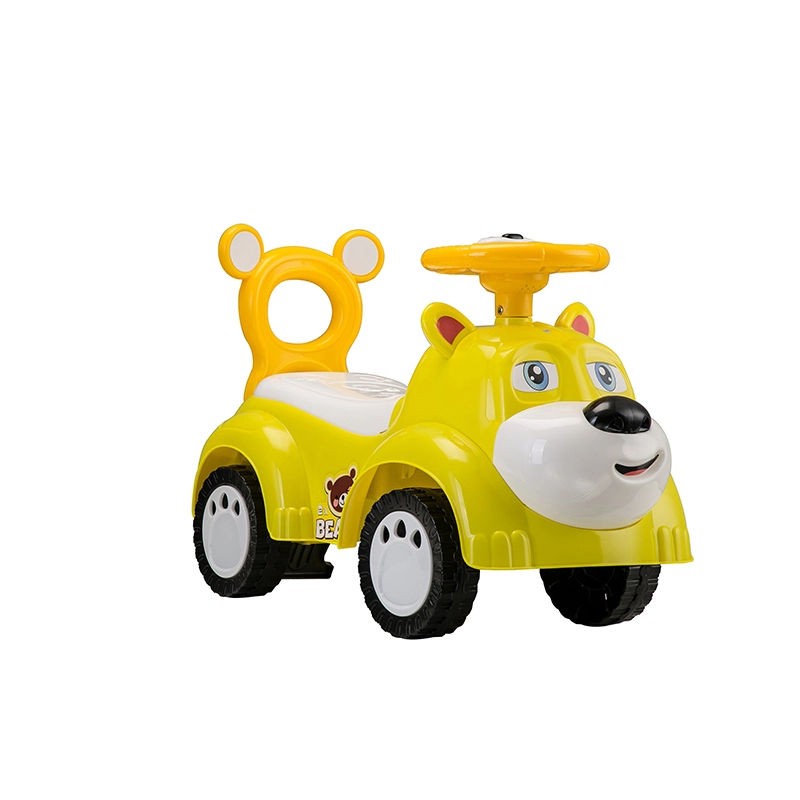 Children Toys Foot To Floor Ride On Car With Music Safe Ride On Toy For 1-3 Year Olds Stable Design 1