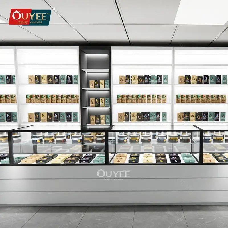 Verkaufsvitrine aus Glas für Tabakwaren SE1 1