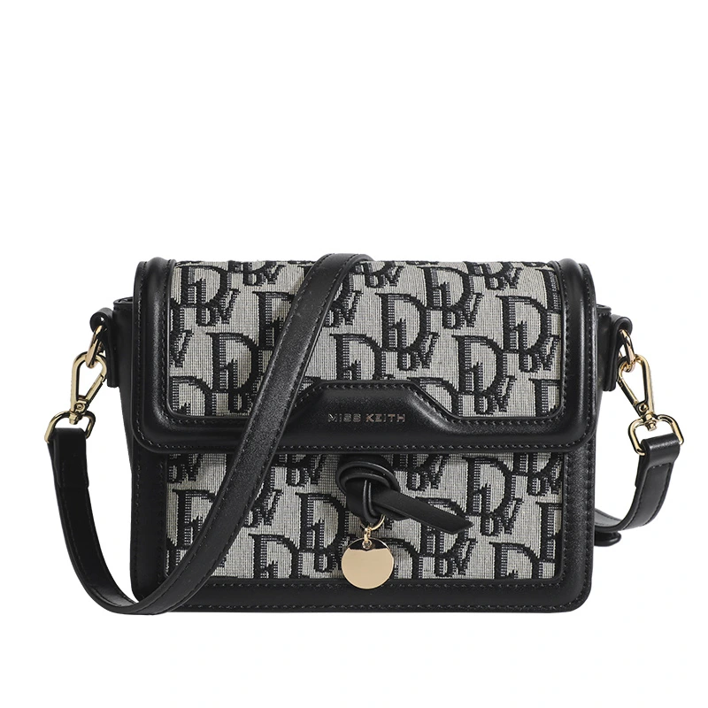 Replica's van logo's van modeontwerpers, messengerbag van PU-leer voor dames, grote vierkante klassieke dameshandtas, ideaal als cadeau voor dames. 1