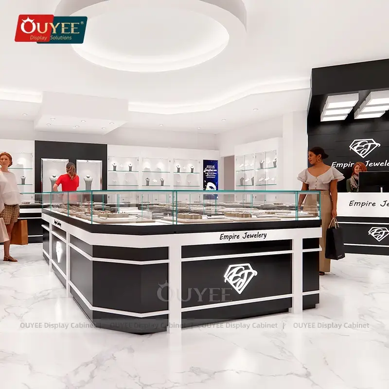 Vitrinenschrank für Schmuckgeschäfte 1