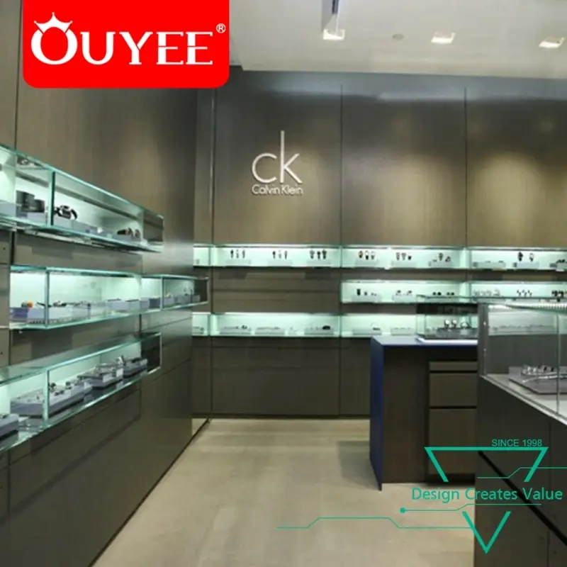 Ladenmöbel-Präsentationsständer für Uhrengeschäft-Inneneinrichtung 1