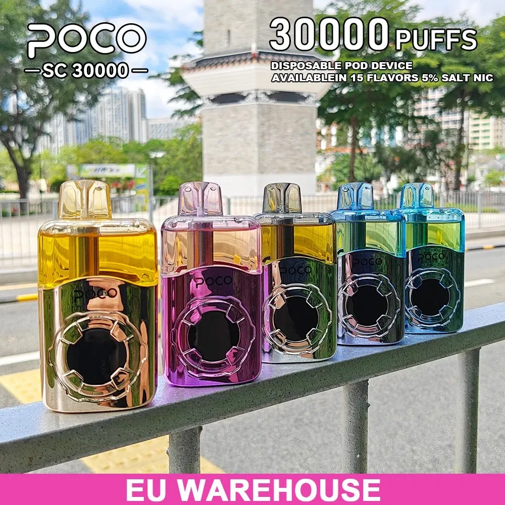 EU Warehouse Free Shipping Poco Sc30000 Puffs Disposable Electronic Cigarette 30k Vape 1