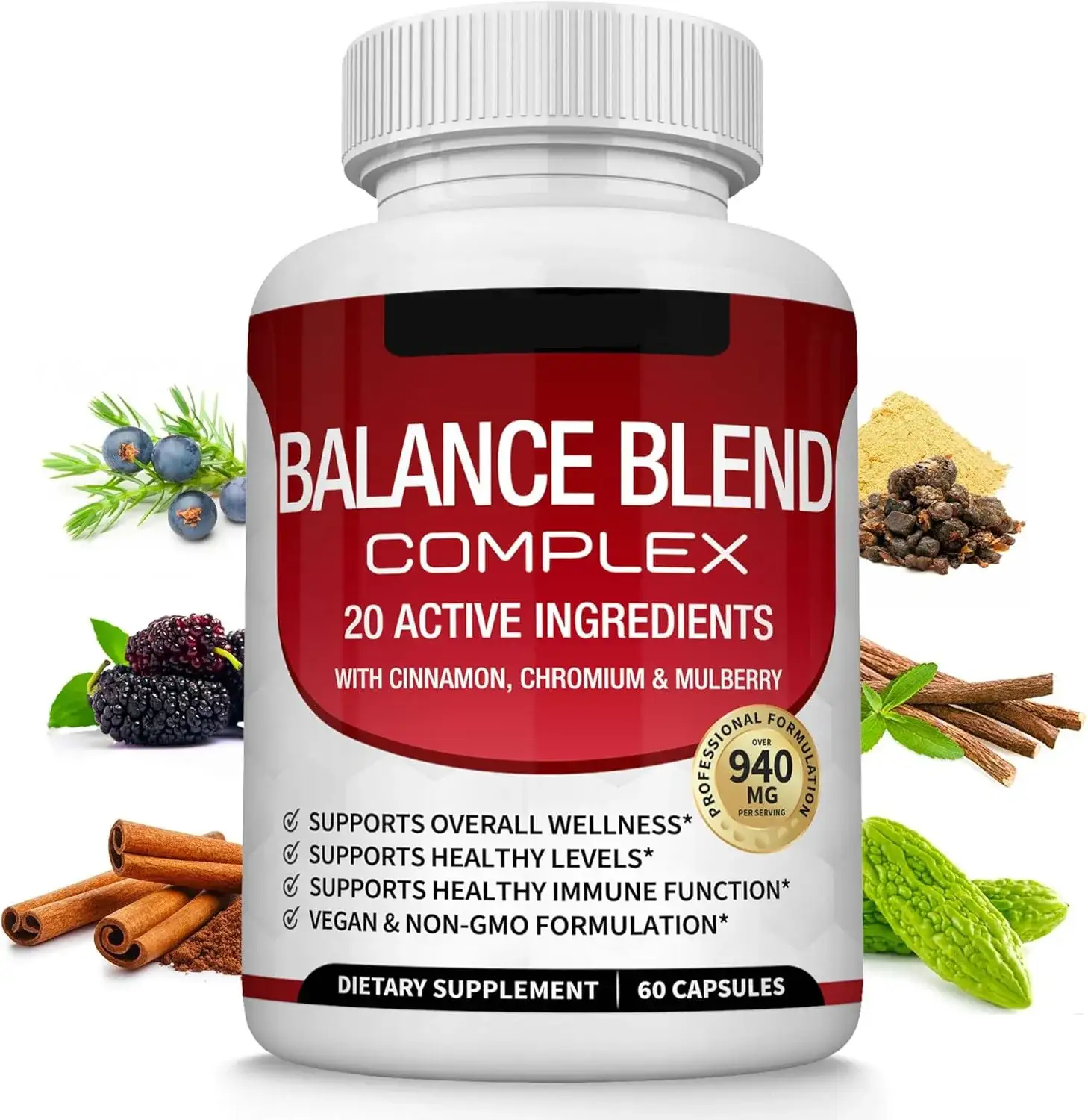 OEM/ODM Cinnamon Capsules - Dietary Supp: Energy & Immune 1