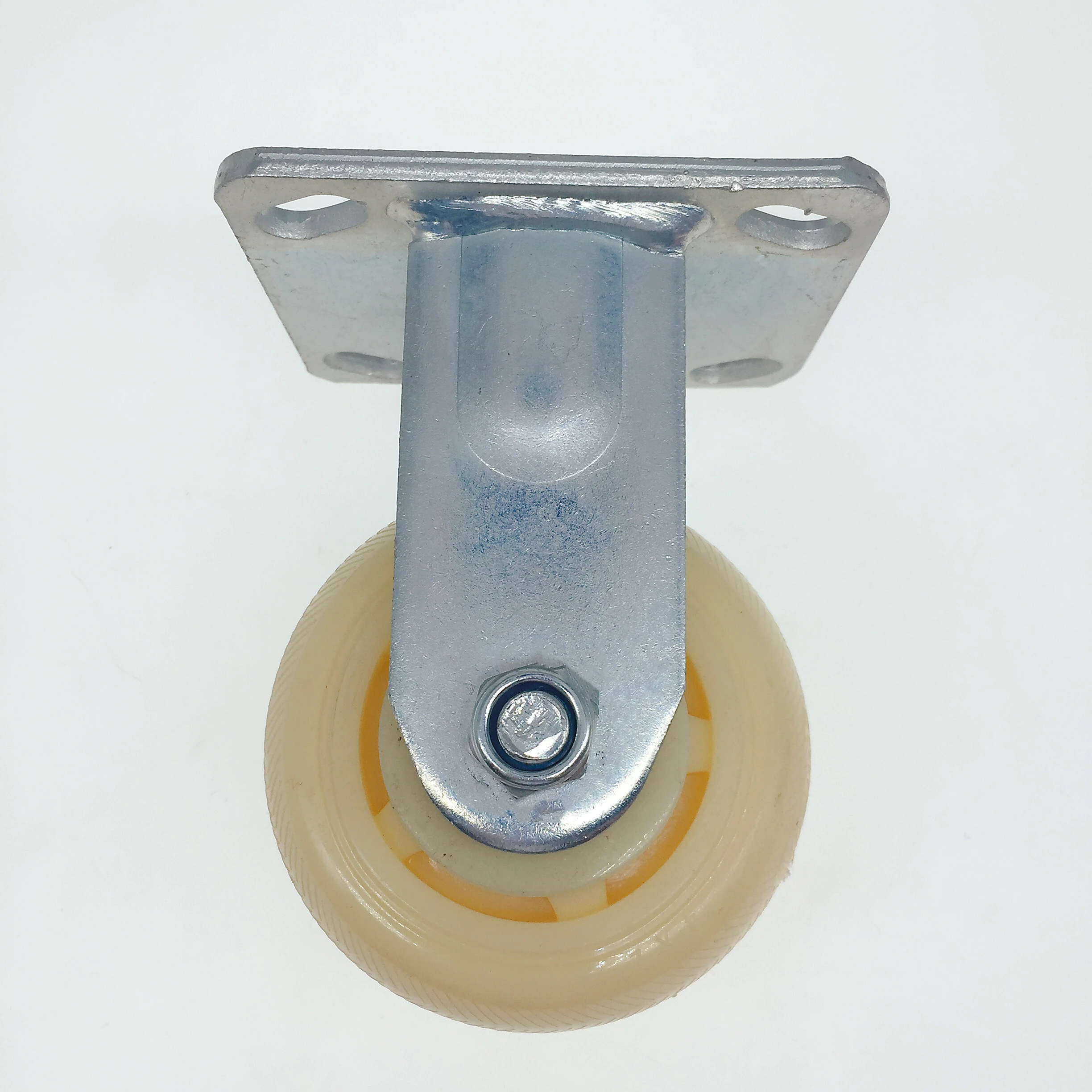 125mm Heavy Duty Fixed Double Ball Bearing Castor Pp Trolley Wheel Non Brake Pattern Castor Wheel 1
