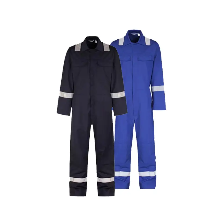 Custom Multi-Color Industrial and Construction High-Visibility Reflective Safety Coveralls 1