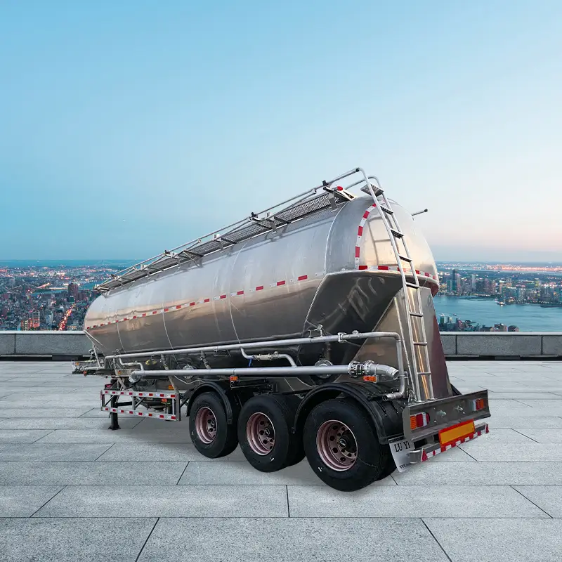 Powder Transport Semi-trailer | LUYI 1
