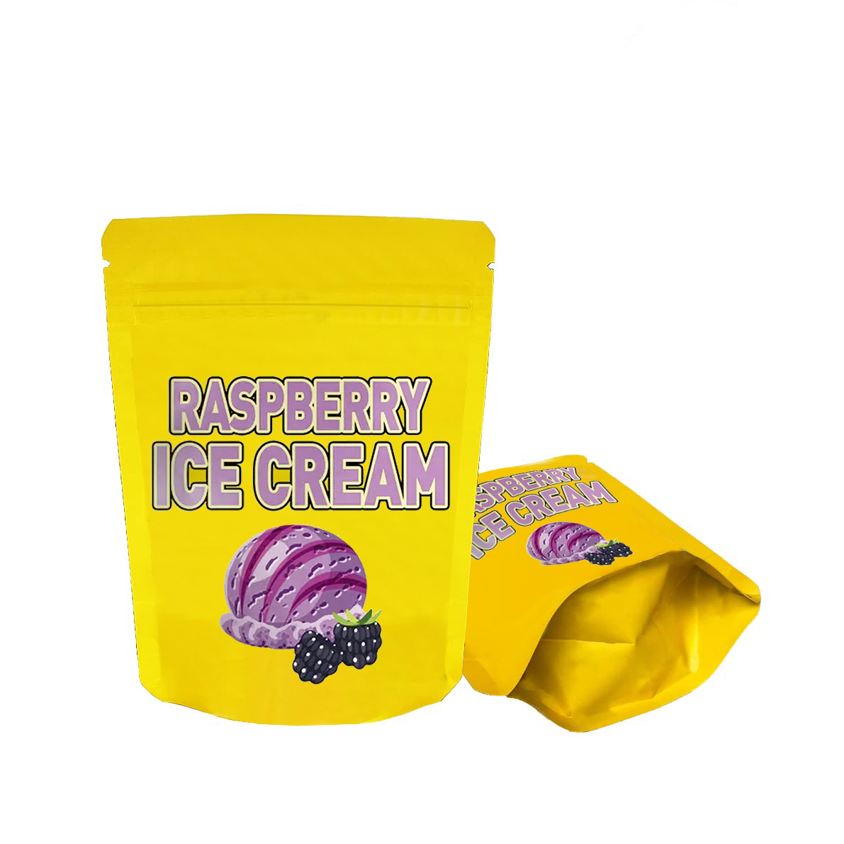 Custom Printed Mylar Zip Lock Reusable Stand-up Plastic Pouch For Food Packaging For Candy For Cookies Snacks 5