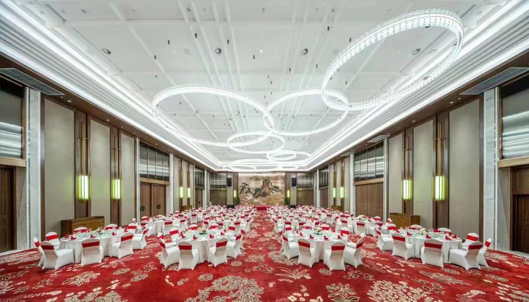 3D Printed Wilton Carpet for Hotel Lobby & Banquet Halls 3