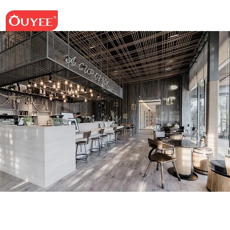 Vitrines et équipements personnalisés pour cafés et commerces de détail 1