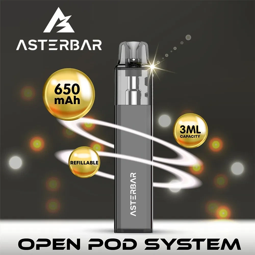 Disposable Pod System Vape Pen E-Cigarrete E-Juice Fruit Flavors Hot Selling LED Light Flashing Asterbar M3 Pod - Wholesale I Vape and Pod System 1