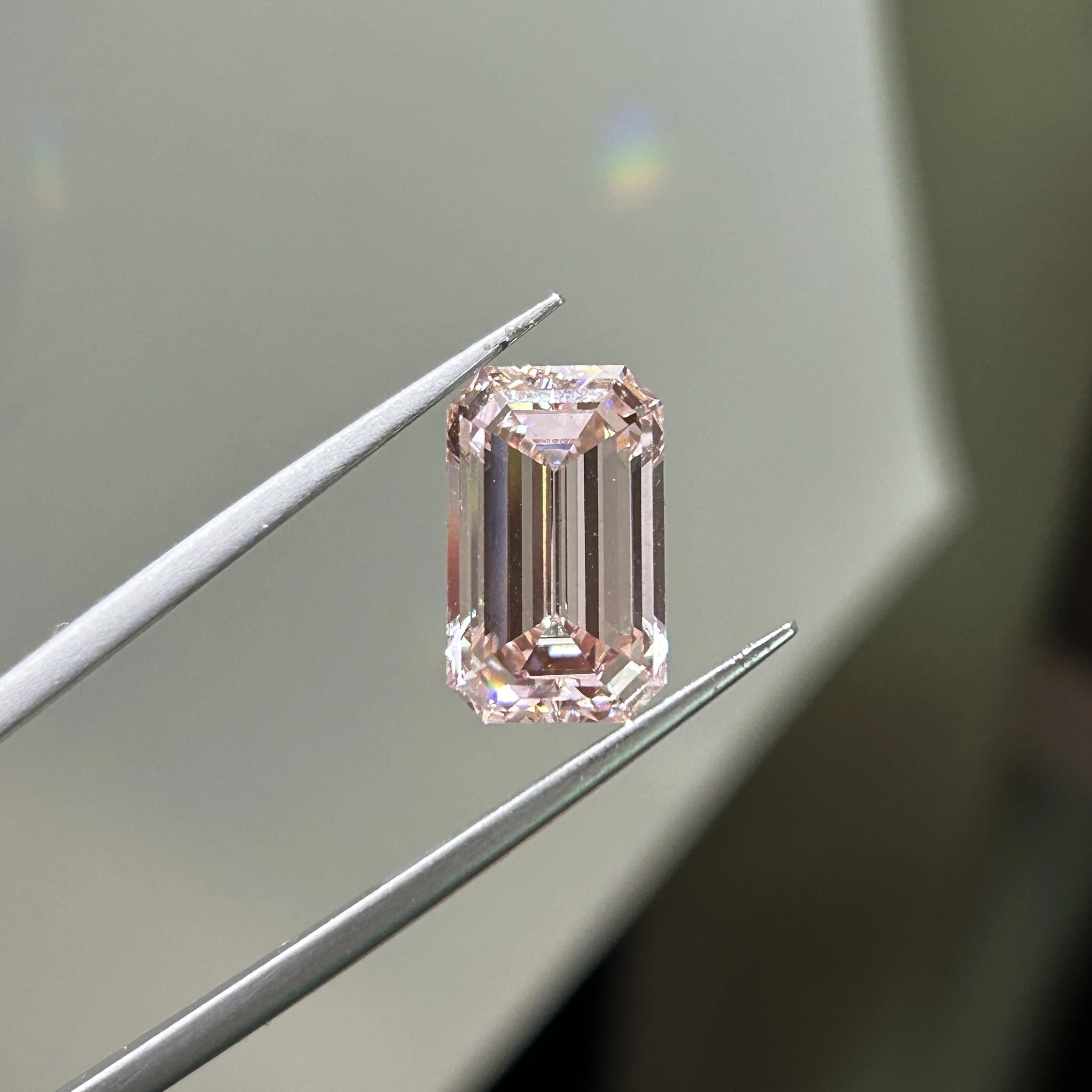 8.27ct VVS Fancy Pink CVD Lab Grown Loose Diamond IGI Certified 1