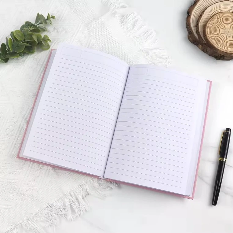 High Quality Custom Logo Printing Journal Hardcover Notebook with Hot Stamping 1