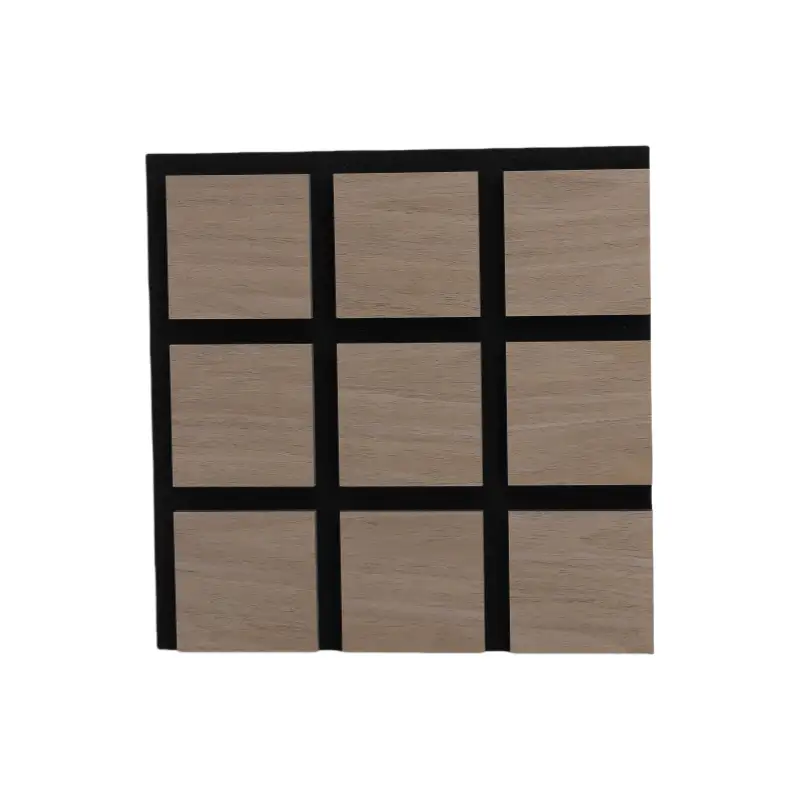 Bass Trapping Acoustic Panel Hexagon Cloud Slat Wall Self-Adhesive Panel 1