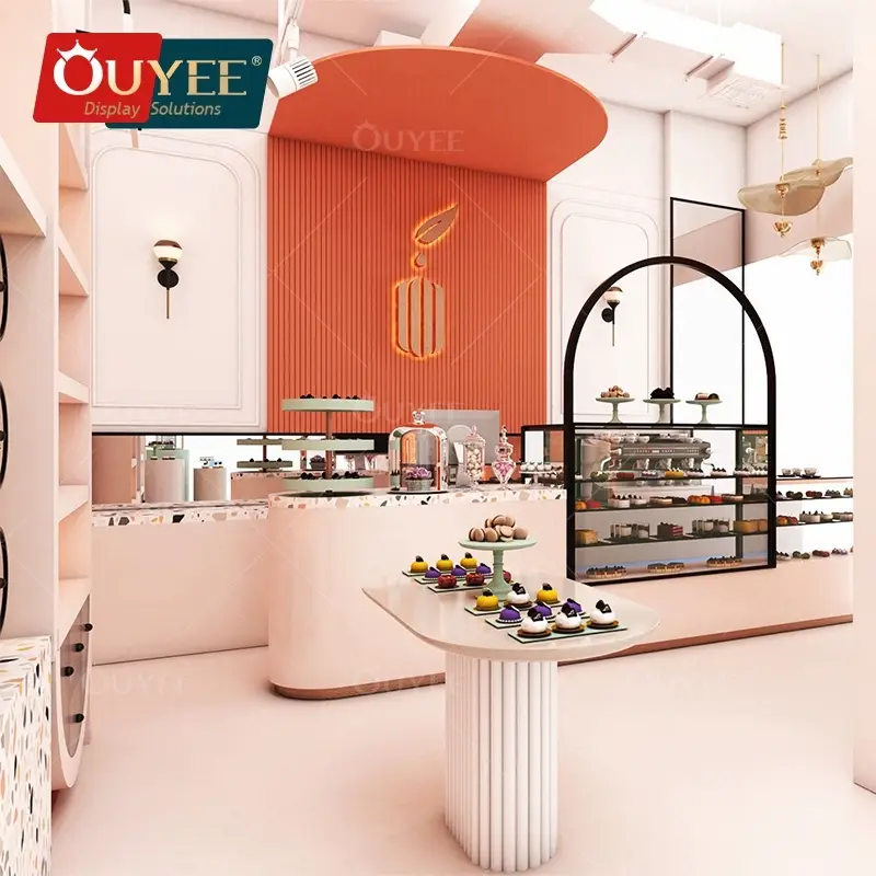 Prateleiras e acessórios para exposição de doces e balas. 1