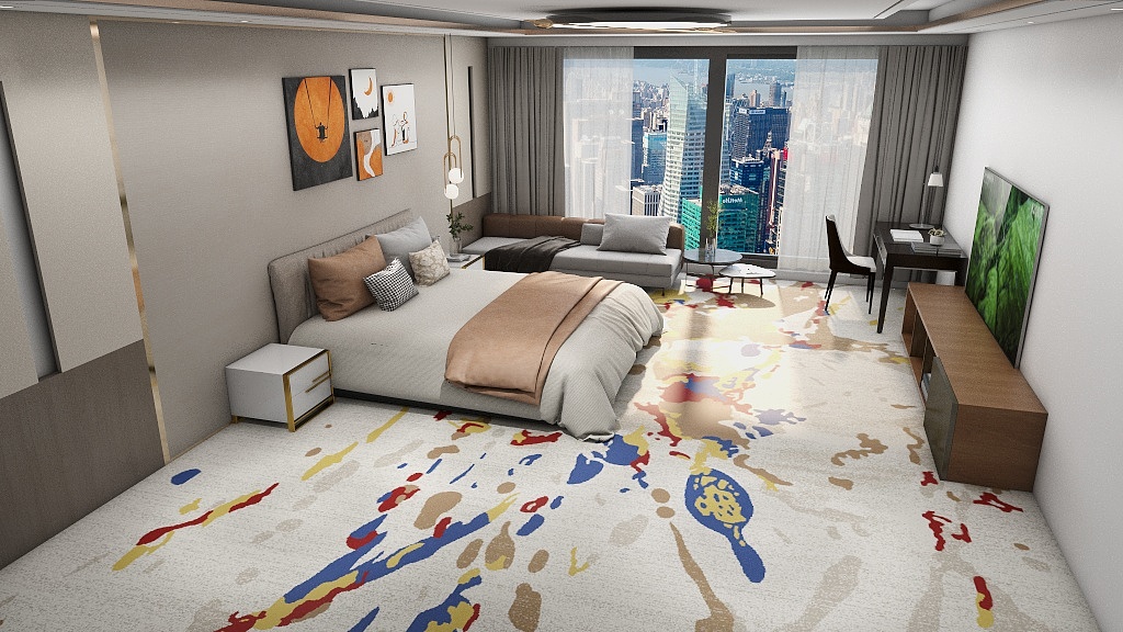 Akminster Custom Carpet - Moquette di lusso realizzata a macchina per hotel 3