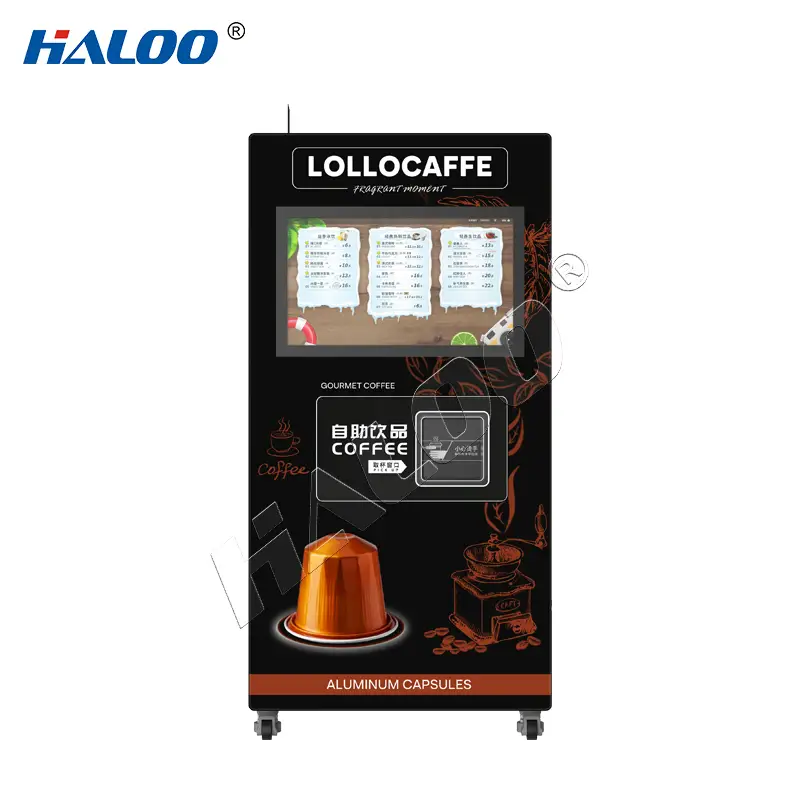 Fully Automatic Commercial Unmanned Self-service Capsule Coffee Machine Hot Drink With Sdk Function 1