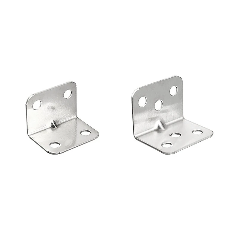 Thick Square Iron L-Shaped Angle Bracket Connector 1