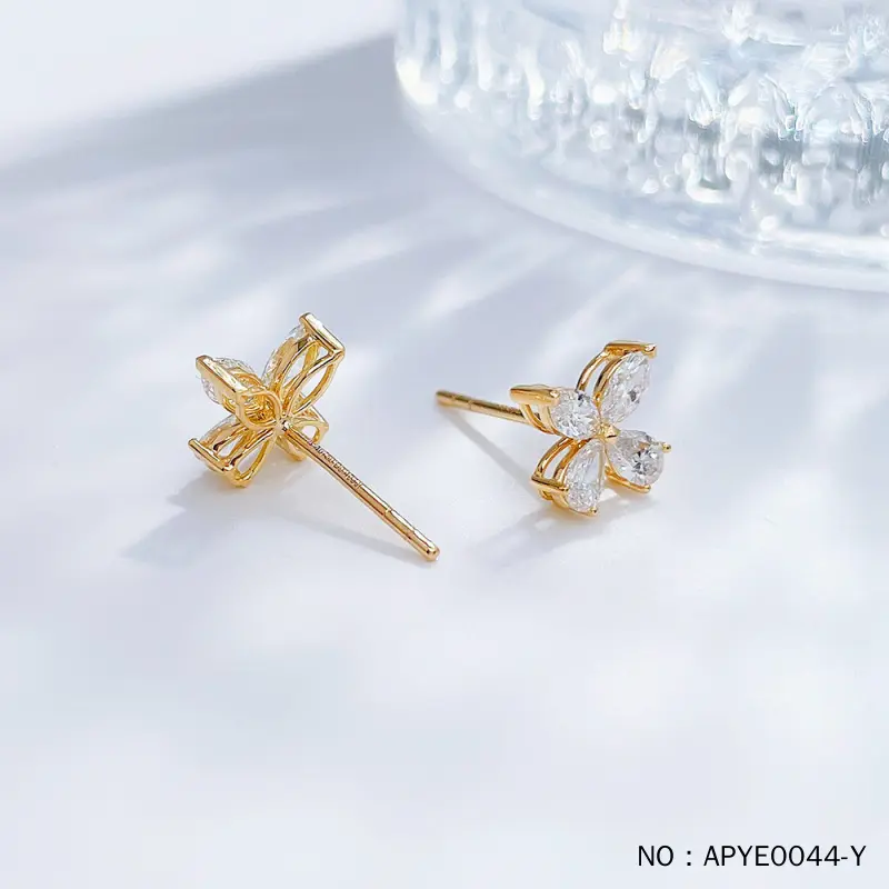 DKL Jewelry Diamond Gemstone Earrings Factory 3