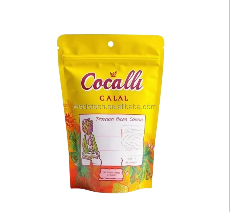 Custom Printed 3.5g Ziplock Mylar Bags Stand-up Pouch With Gummy Smell Proof Foil For Candy Packaging 1