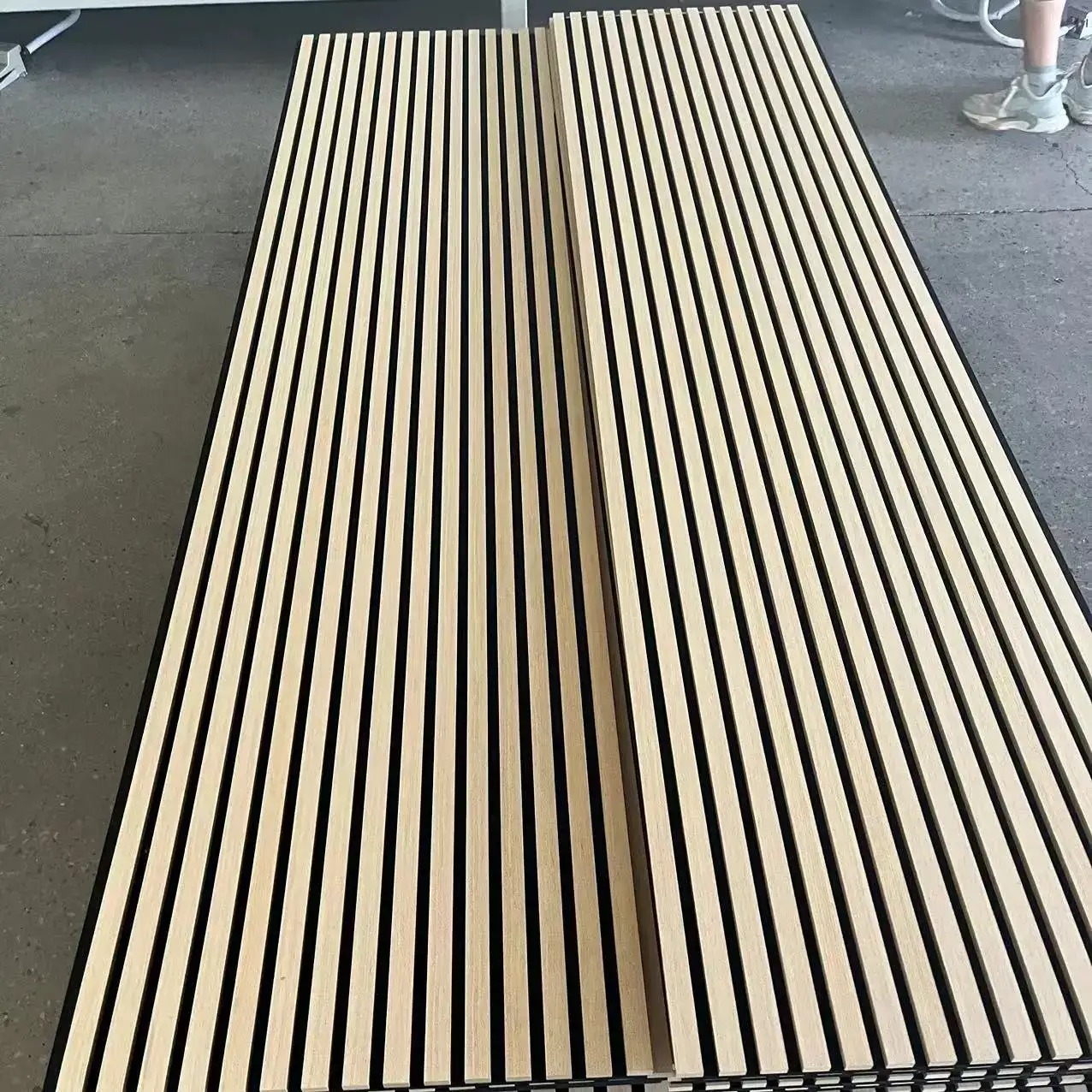 Soundproof Wood Slat Wall Panels Acoustic Interior Wooden Wall Paneling 1