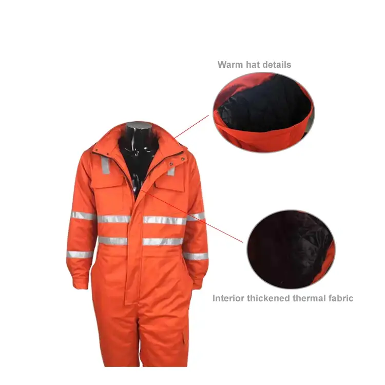 Outdoor Mining Workwear High-Visibility Safety Protective Clothing Reflective Coveralls 1