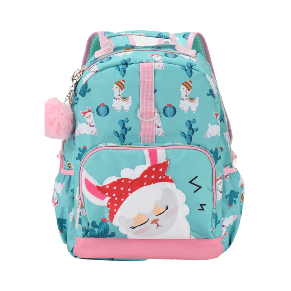 Knitted custom  Cute Girls Backpack Modern Fashion Backpack Kid School Bag Children Bookbags Kids Wholesale High End 1