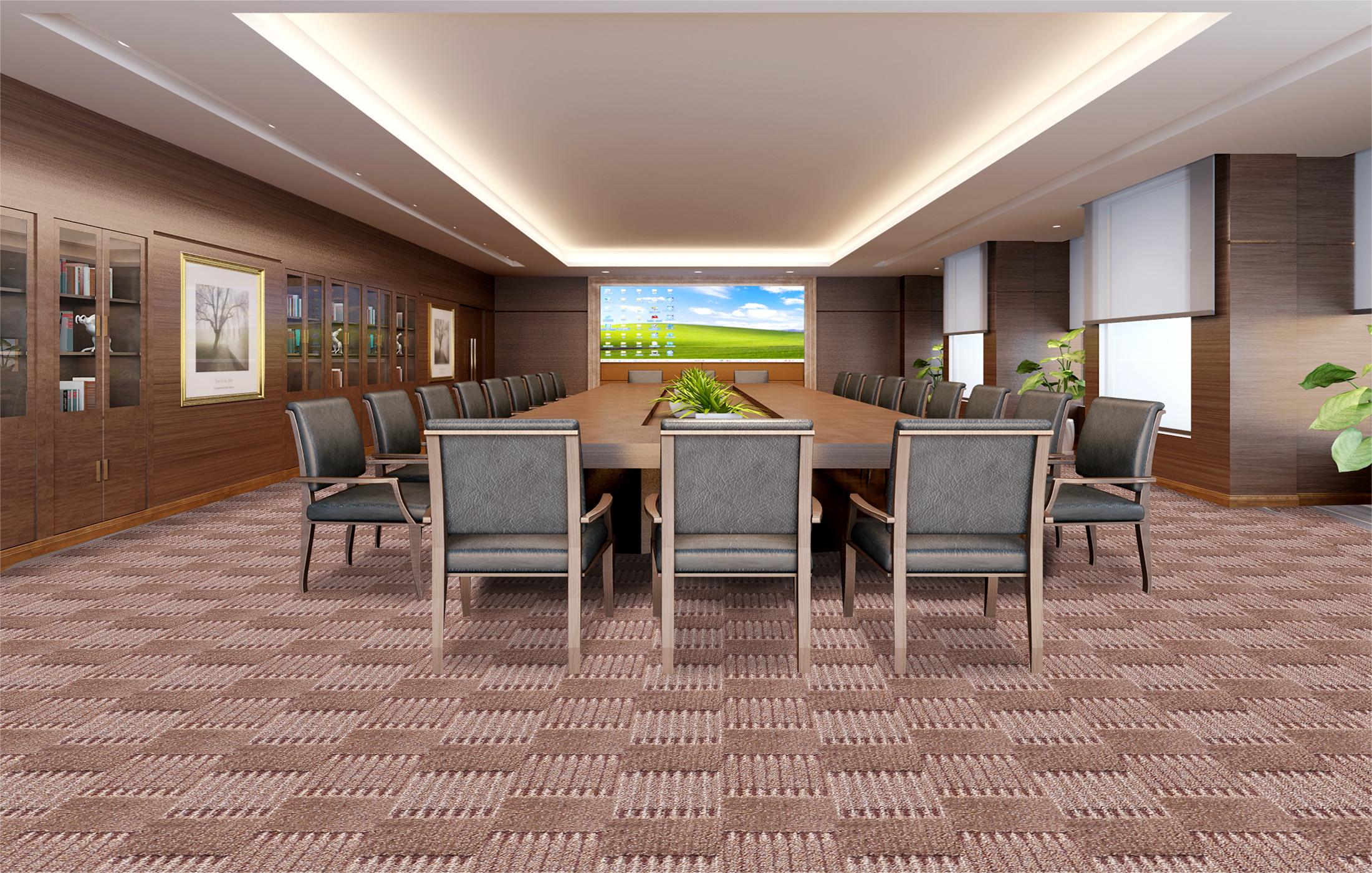 Customized High-End Carpet Tiles for Hotels and Interiors 5