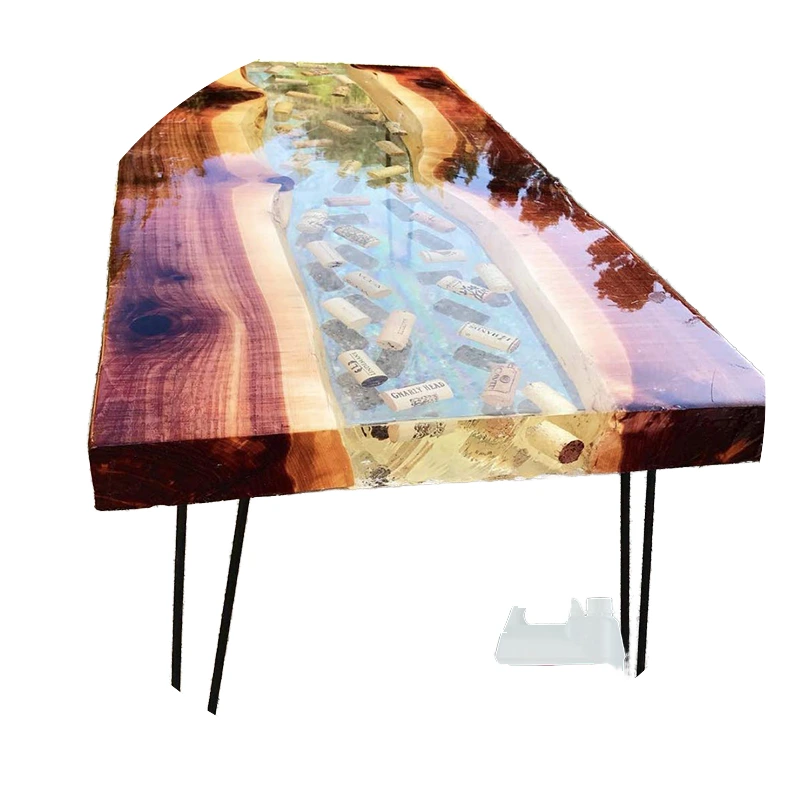 3:1 Clear Crystal Epoxy Resin Ab Glue Deep Pour Liquid Sealant For Woodworking For River Table Construction Durable Pouring Tool 1