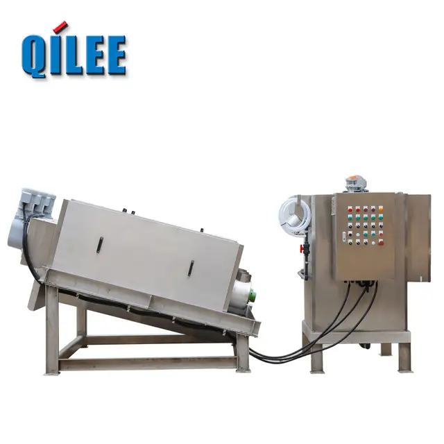 Compact Screw Press Separator for Poultry Manure - Easy Use 1