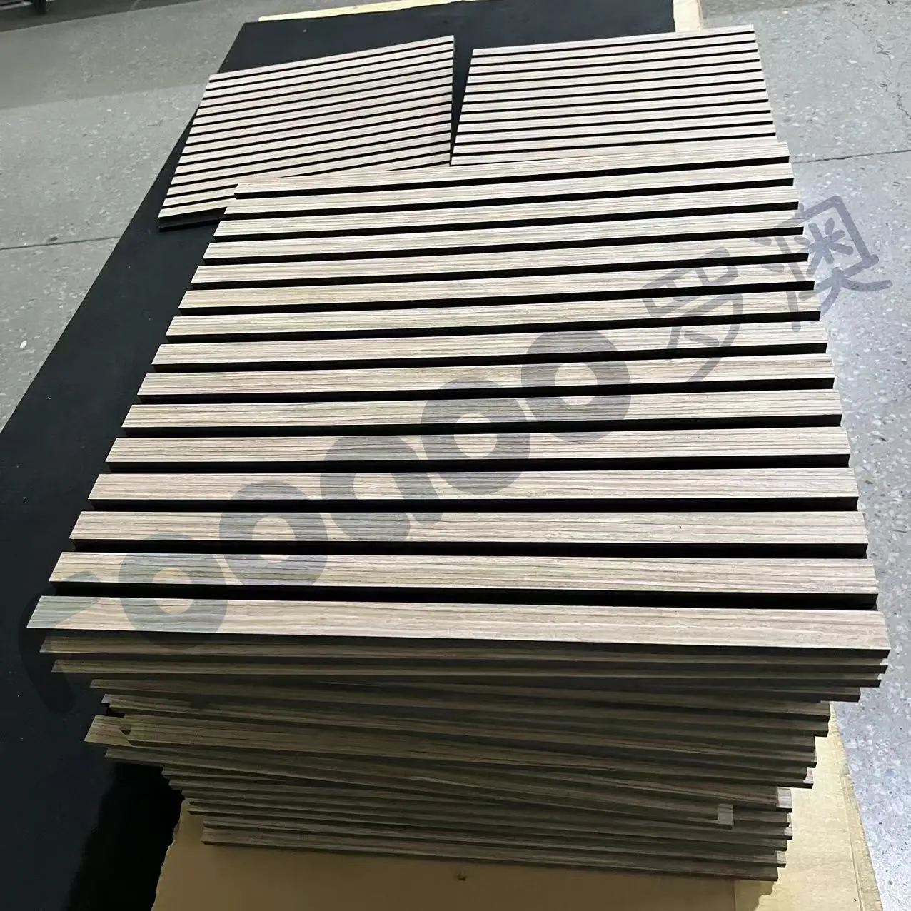 Acoustic Wood Slat Panels Soundproof Wall and Ceiling Decoration 3D Panels 1
