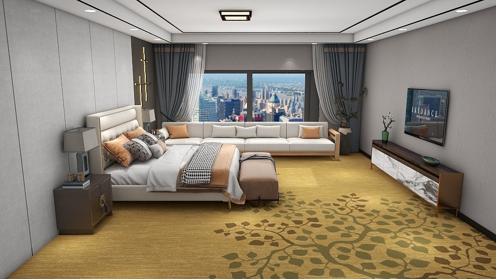 High-Quality Custom Nylon Carpet for Hotels & Casinos 4
