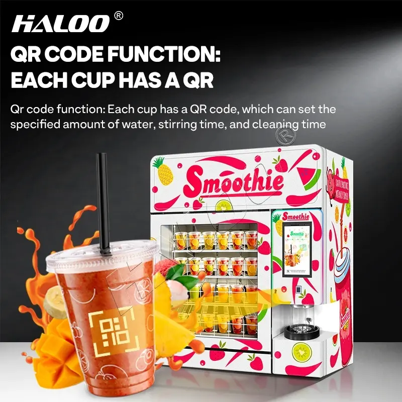 Haloo Smoothie Vending Machine Supplier 5