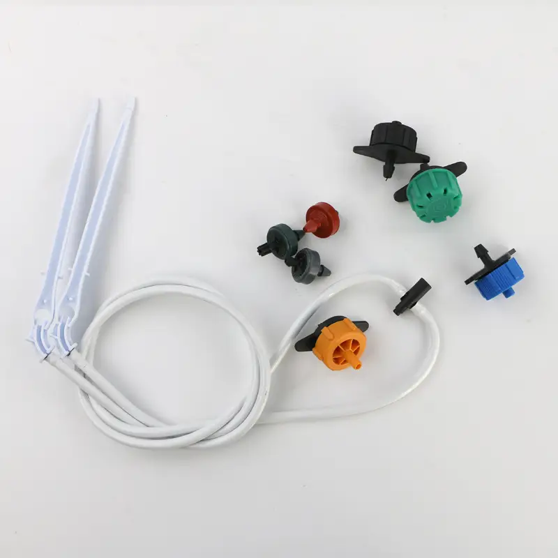 定制软质PVC灌溉管，黑/白配箭头滴头 1