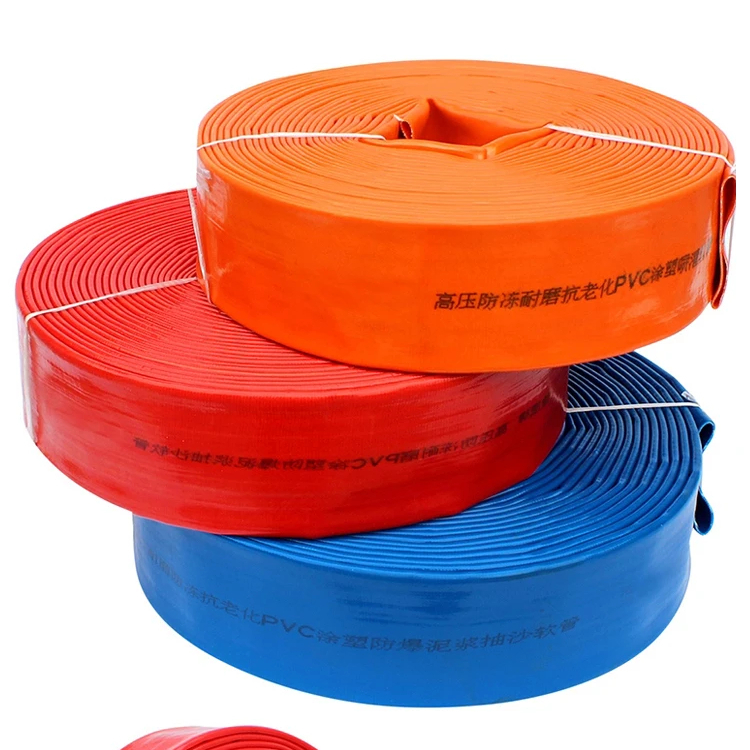 High-Pressure PVC Layflat Hose for Farm Irrigation 1