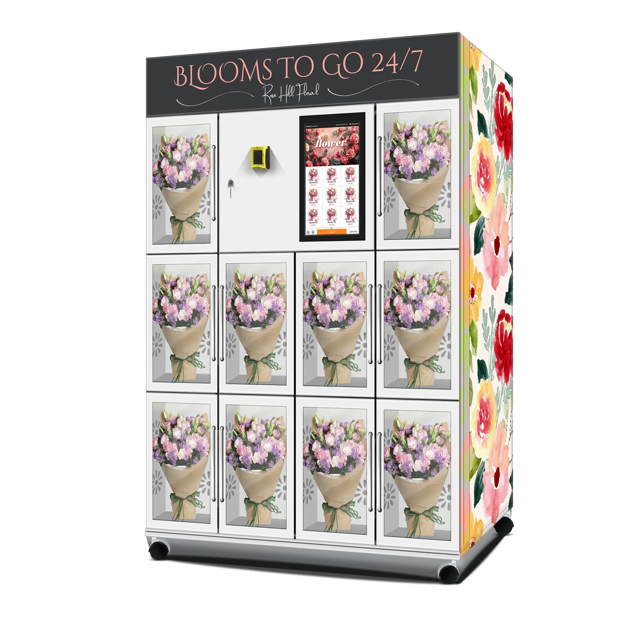 Factory Direct Floral Vending Machine Supplier for Parks 7